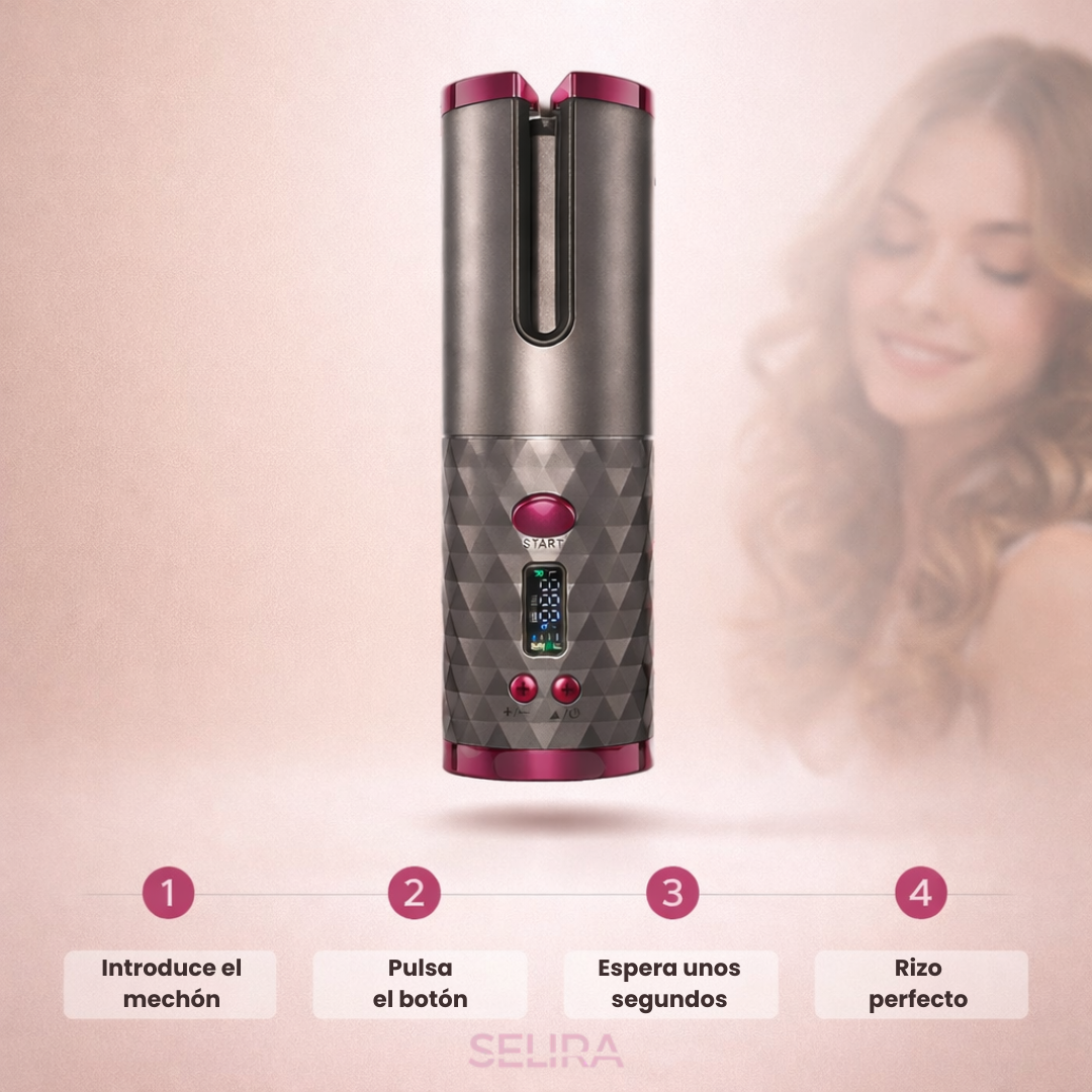 Selira Curlia™ – Rizador de Pelo Automático