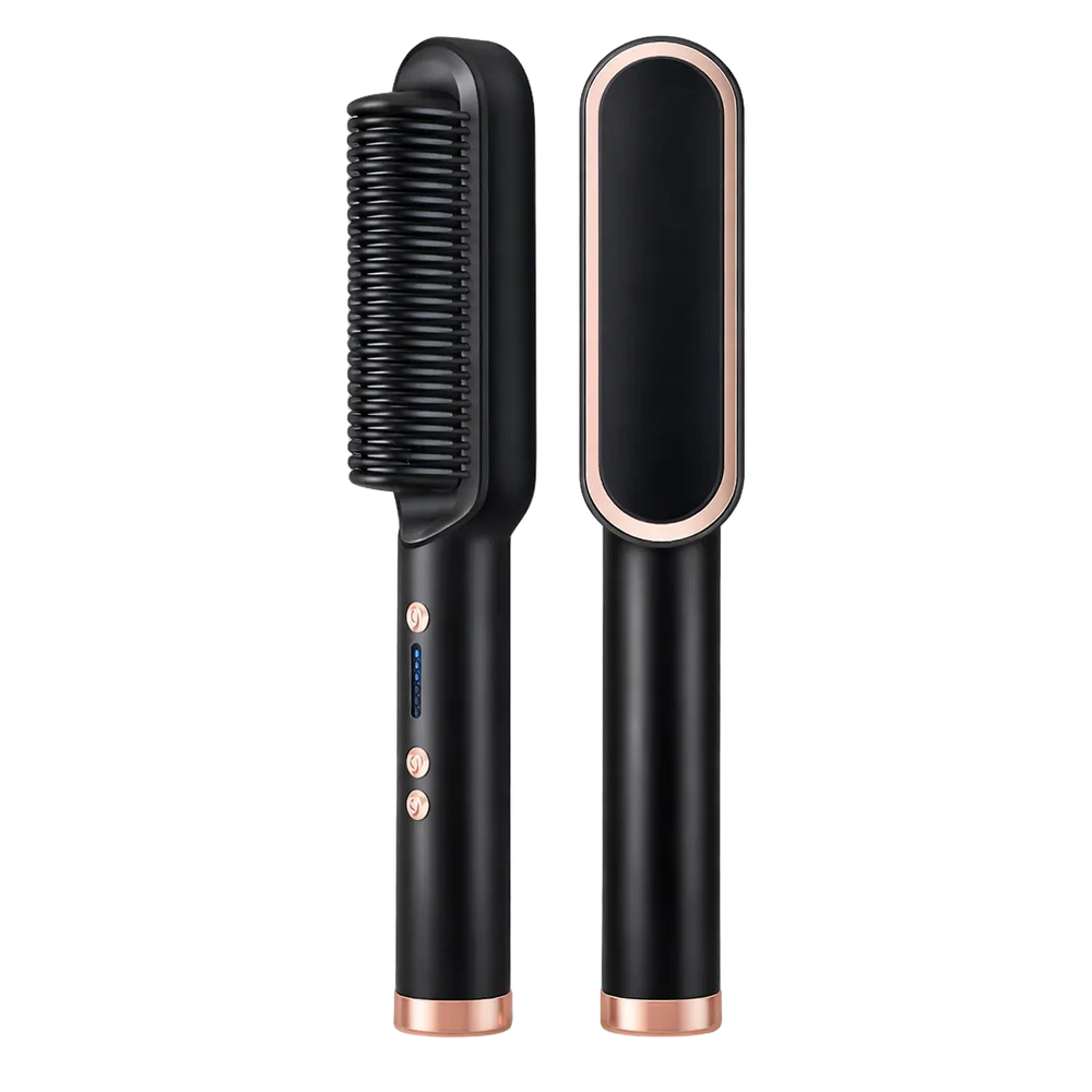 Lissora™ 3 en 1 – Cepillo Plancha Alisador