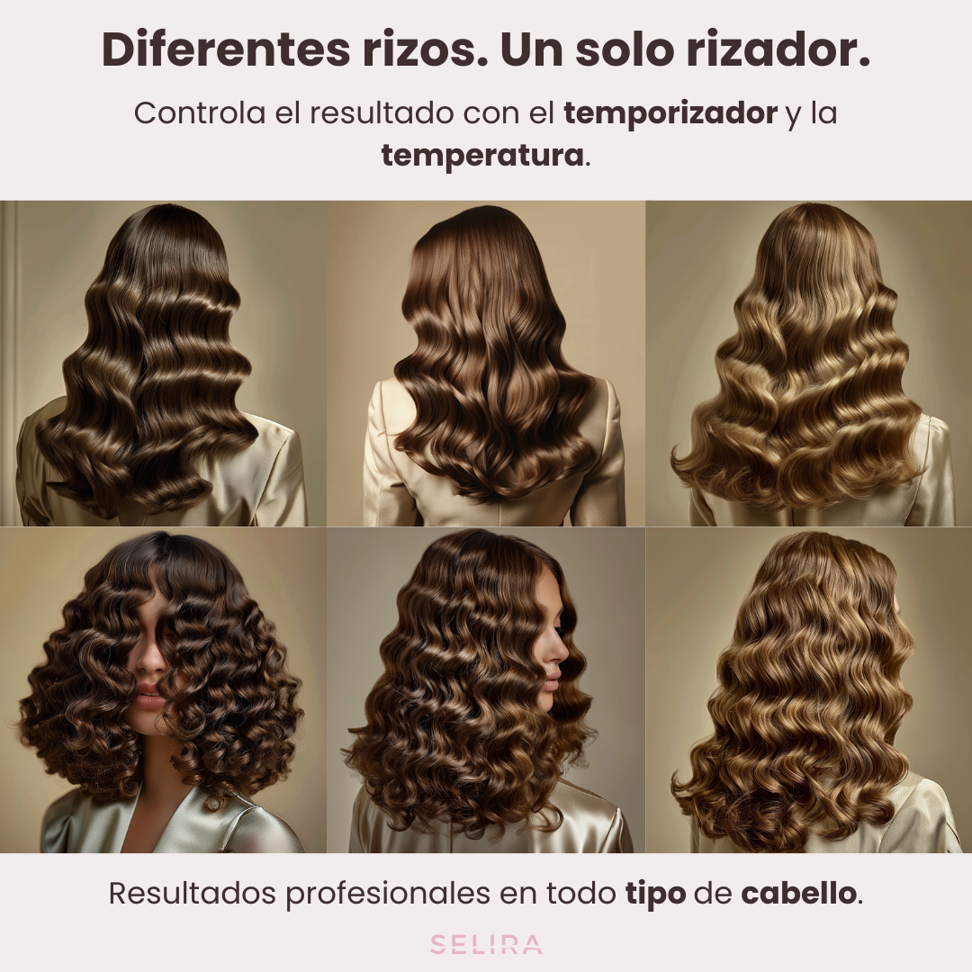 Selira Curlia™ – Rizador de Pelo Automático