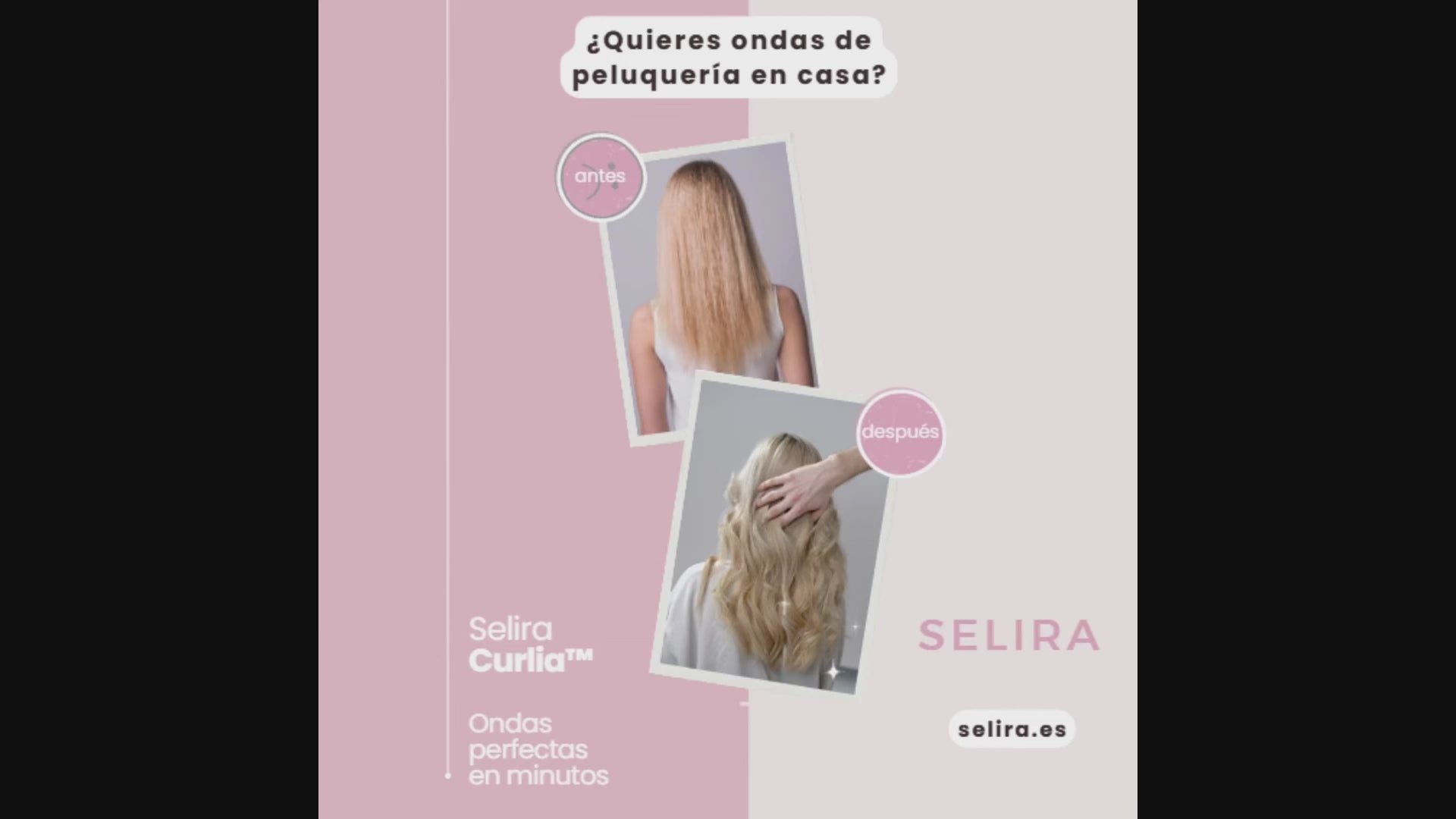 Selira Curlia™ – Rizador de Pelo Automático